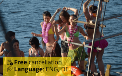 Summer party on a Boat